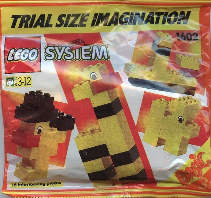 LEGO Produktset 1602-1 - Basic Set 3+