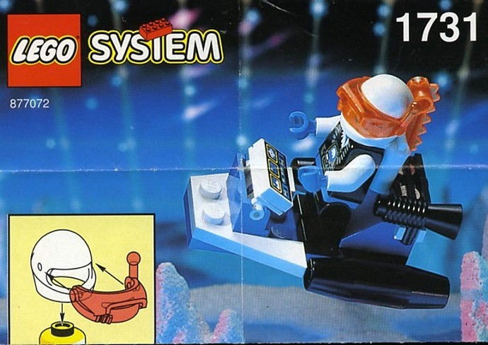 LEGO Produktset 1731-1 - Ice Planet Scooter