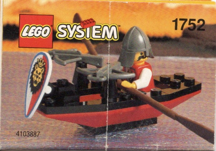 LEGO Produktset 1752-1 -  System Königliche Ritter 1752 Armbrust Boot