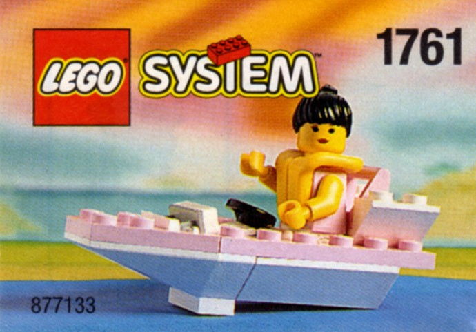 LEGO Produktset 1761-1 -  1761 system Paradisa Schnellboot