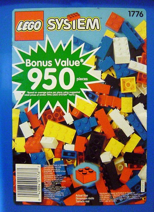 LEGO Produktset 1776-1 - Bonus Value Bucket