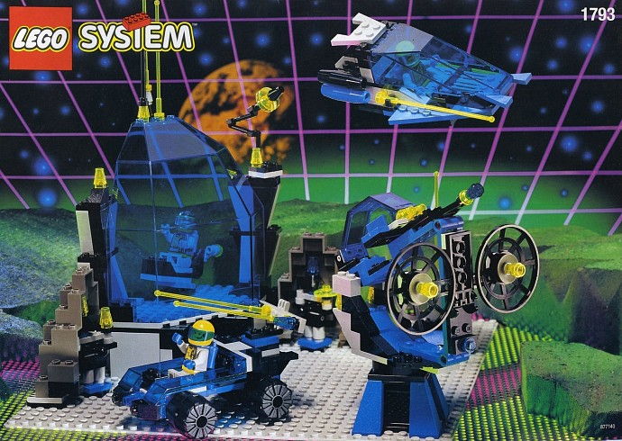 LEGO Produktset 1793-1 - Space Station Zenon