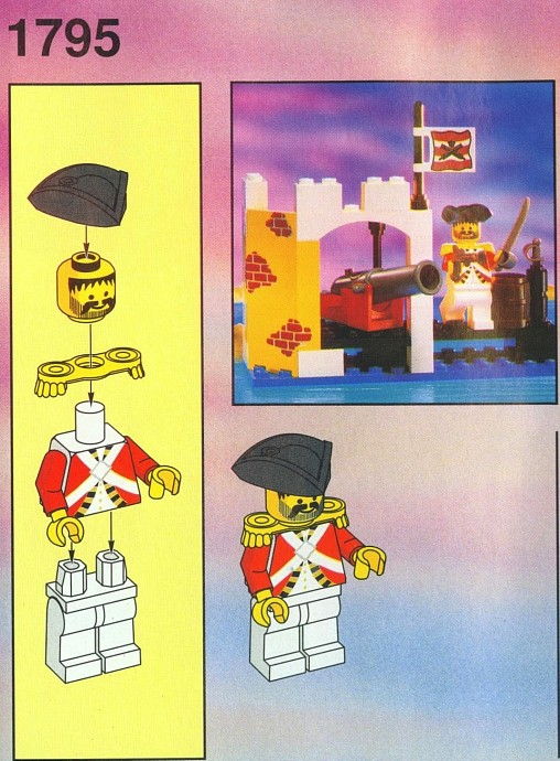 LEGO Produktset 1795-1 - Imperial Cannon