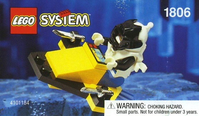 LEGO Produktset 1806-1 - Underwater Scooter