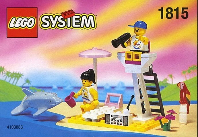 LEGO Produktset 1815-1 - Paradisa Lifeguard