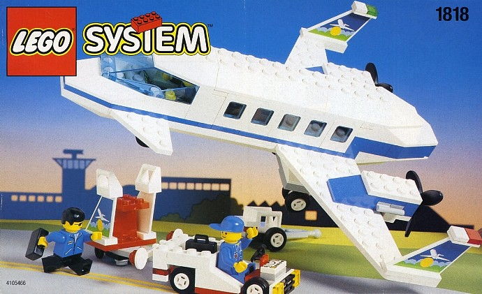 LEGO Produktset 1818-1 - Aircraft and Ground Support Equipment and Vehicle.