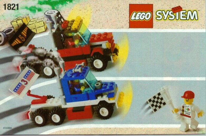 LEGO Produktset 1821-1 - Rally Racers