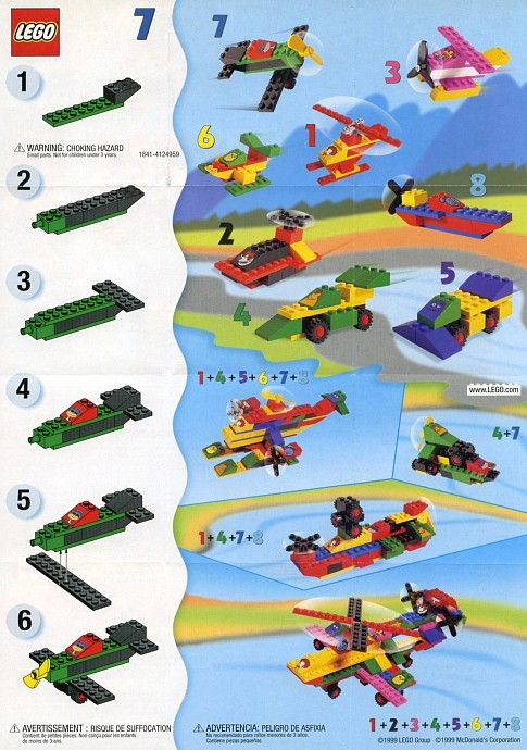 LEGO Produktset 1841-1 - {Aeroplane}