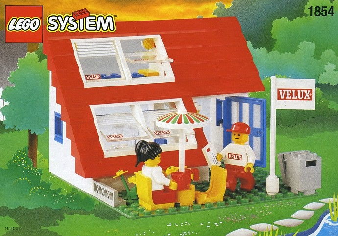 LEGO Produktset 1854-1 - House with Roof-Windows