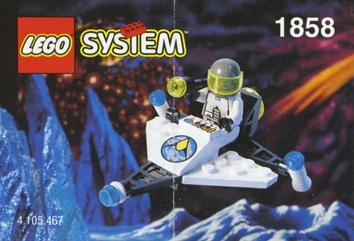 LEGO Produktset 1858-1 -  1858 - Space Exploriens-Droid Scout - 21-tlg. - O