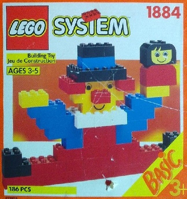 LEGO Produktset 1884-1 - Handy Bucket of Bricks, 3+