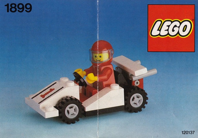 LEGO Produktset 1899-1 - Race Car Number 1.