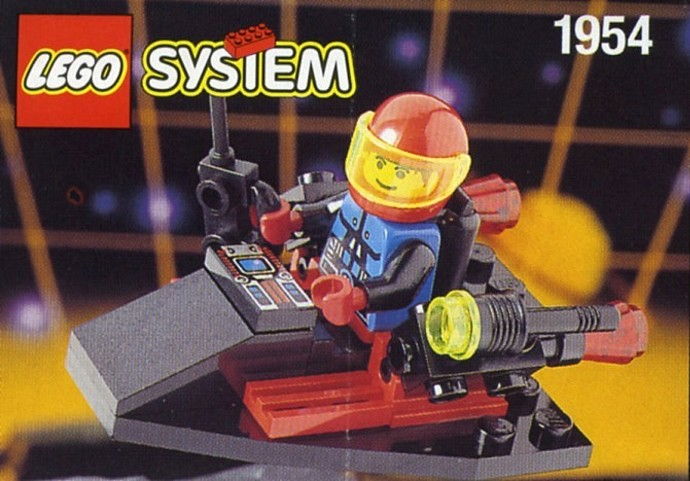 LEGO Produktset 1954-1 -  System Spyrius 1954 Surveillance Scooter