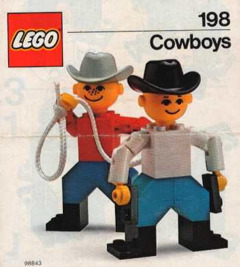 LEGO Produktset 198-1 - Cowboys