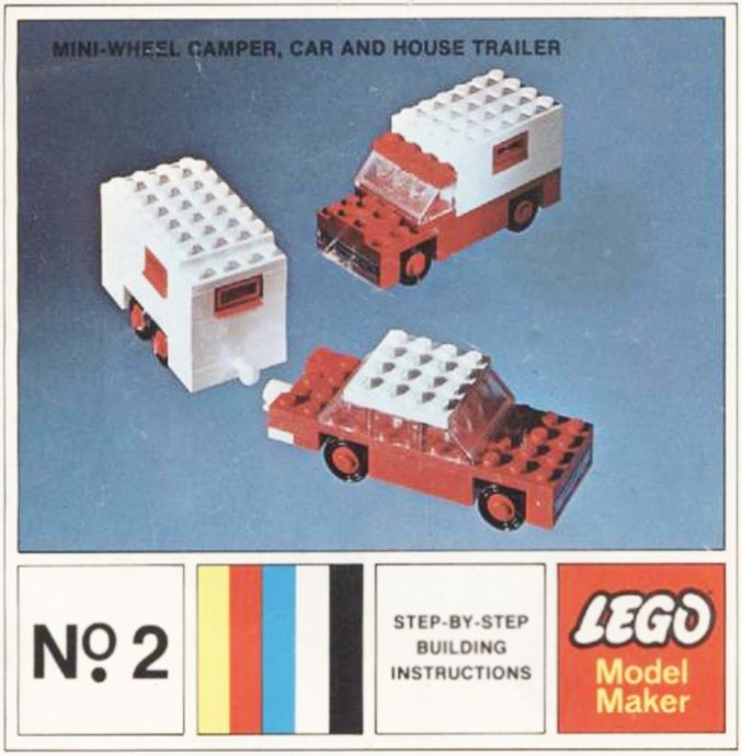 LEGO Produktset 2-10 - Mini-Wheel Model Maker No. 2 (Kraft Velveeta)