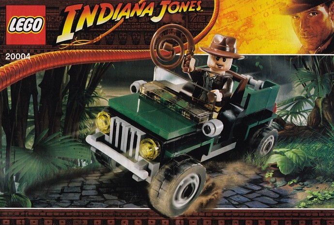 LEGO Produktset 20004-1 -  20004 Indiana Jones m. Jeep