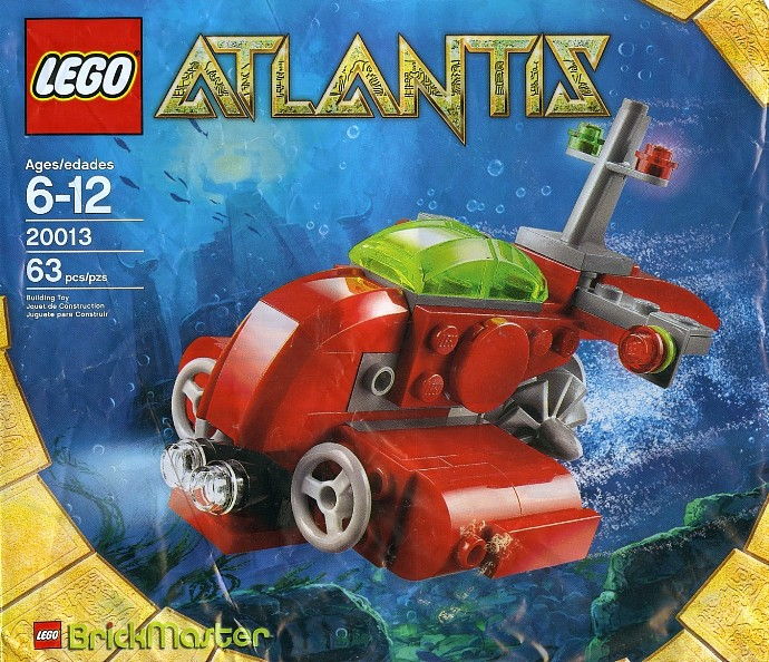 LEGO Produktset 20013-1 -  Atlantis Mini 20013 63-tlg. Neptune Carrier