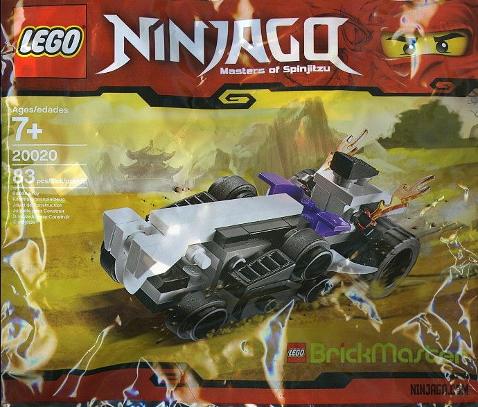 LEGO Produktset 20020-1 -  Ninjago: Mini Turbo Shredder (Brickmaster Exklusi