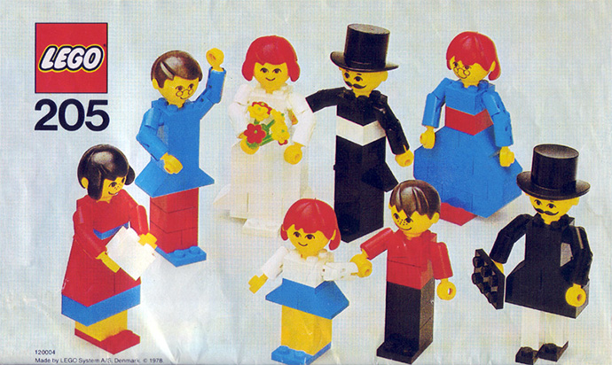 LEGO Produktset 205-2 - People Set