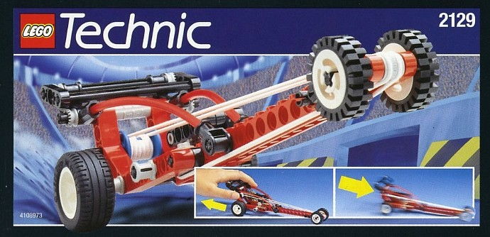LEGO Produktset 2129-1 - Blast-Off Dragster