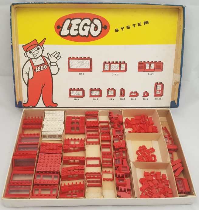 LEGO Produktset 214-4 - Windows and Doors Retailer Pack