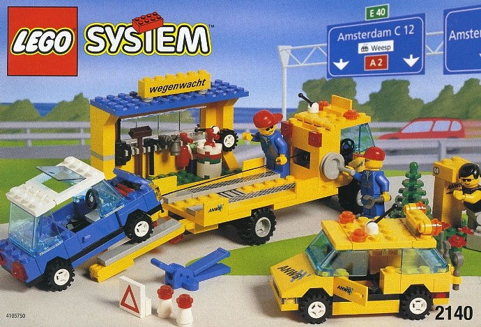 LEGO Produktset 2140-1 - Roadside Recovery Van and Tow Truck