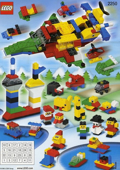 LEGO Produktset 2250-1 - Adventskalender Basic