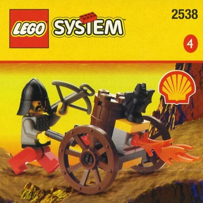 LEGO Produktset 2538-1 -  System 2538 - Flammenwerfer