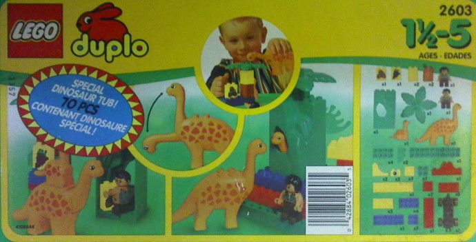 LEGO Produktset 2603-1 - Dinosaur Tub