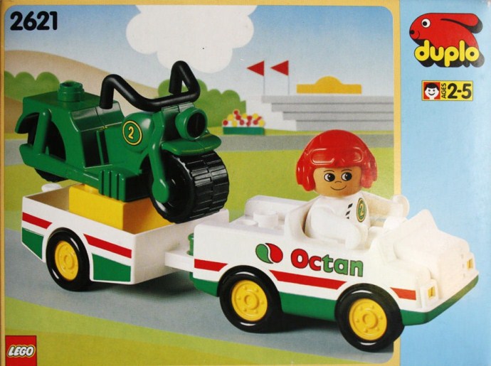 LEGO Produktset 2621-1 -  DUPLO 2621 Motorradtransporter