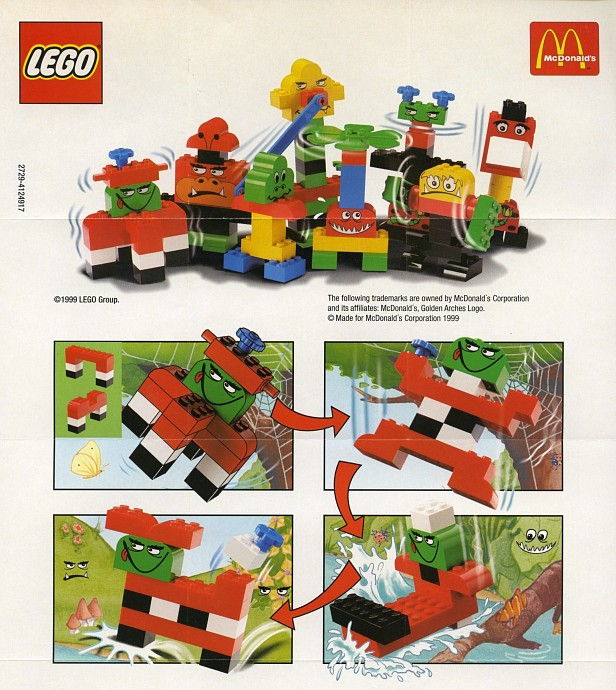 LEGO Produktset 2729-1 - Quattro Leg