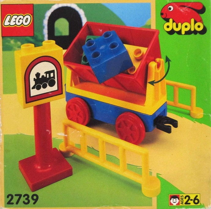 LEGO Produktset 2739-1 -  DUPLO Eisenbahn 2739 Kipplore