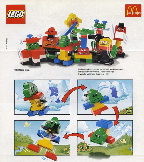 LEGO Produktset 2744-1 - Propeller Man