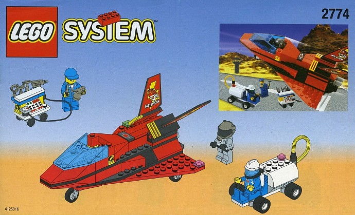 LEGO Produktset 2774-1 -  2774 Red Tiger von 1999