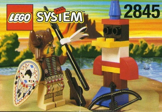 LEGO Produktset 2845-1 -  System 2845 Indianerhäuptling