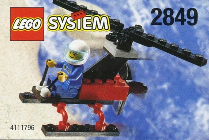 LEGO Produktset 2849-1 - Helicopter