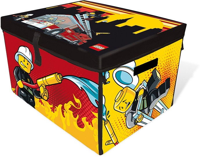 LEGO Produktset 2856200-1 - Firefighter ZipBin Large Storage Toy Box