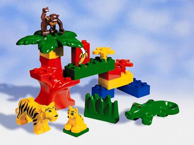 LEGO Produktset 2864-1 - Duplo 2864 - Tiergehege