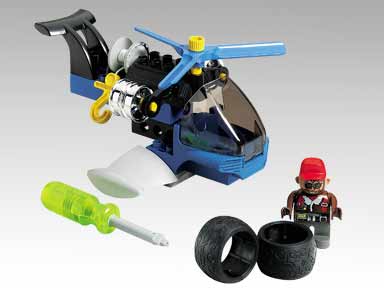 LEGO Produktset 2909-1 -  2909 - Hubschrauber, 15 Teile