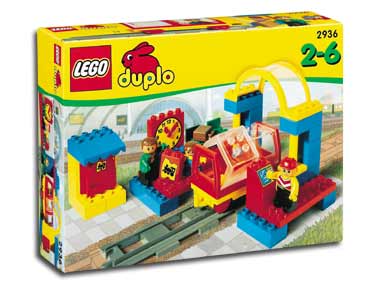 LEGO Produktset 2936-1 -  2936 - Bahnhof, 43 Teile