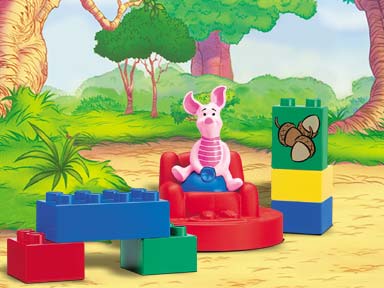 LEGO Produktset 2976-1 - Acorn Adventure with Piglet