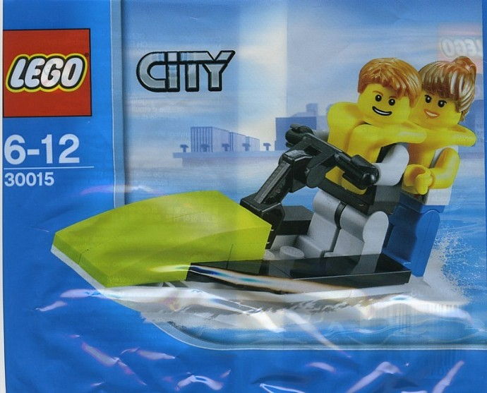 LEGO Produktset 30015-1 -  City Hafen 30015 Jetski + 2 Figuren Exklusives Pr