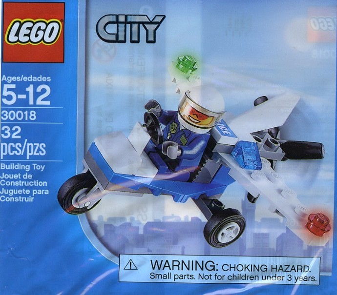 LEGO Produktset 30018-1 -  City: Polizei Flugzeug Setzen 30018 (Beutel)