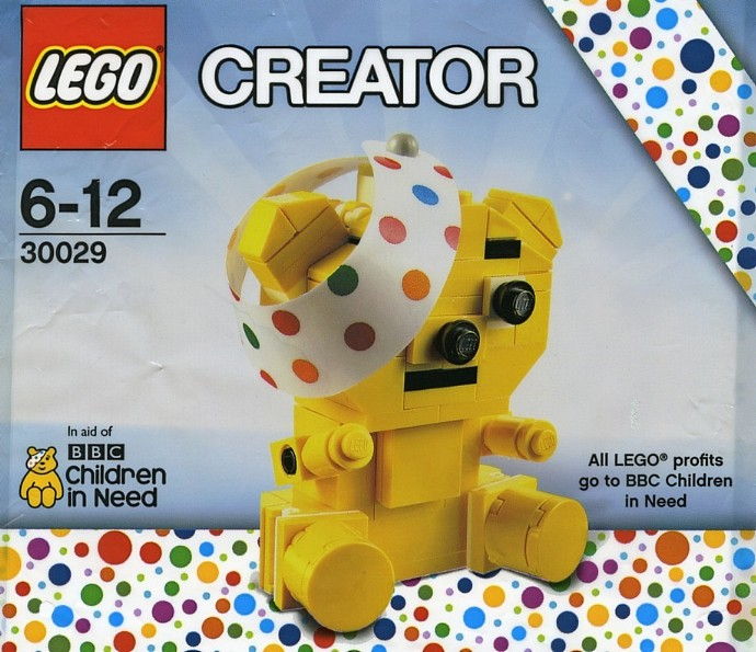 LEGO Produktset 30029-1 -  Creator: BBC Children In Need Pudsey Bear Setzen 