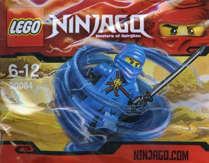 LEGO Produktset 30084-1 -  Ninjago 30084 Blauer Ninja Jay + Schwarzes Katana