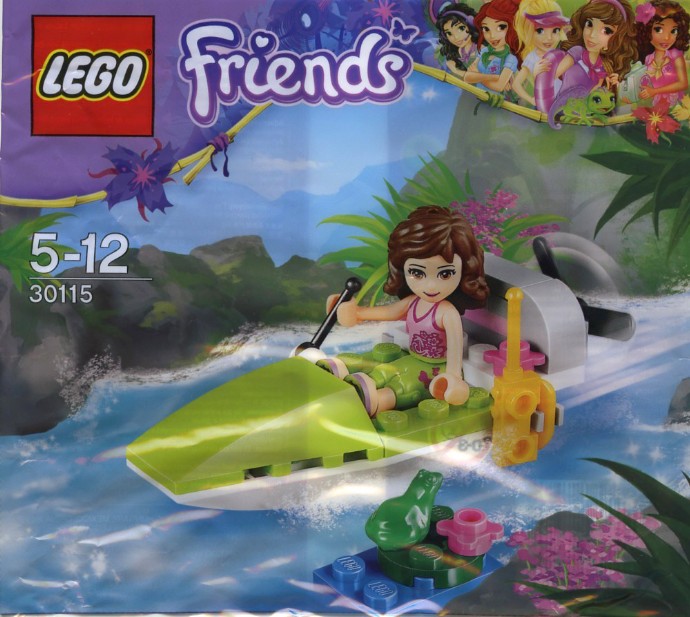 LEGO Produktset 30115-1 -  Friends 30115 Beutel Olivias Dschungel Boot Neuhe