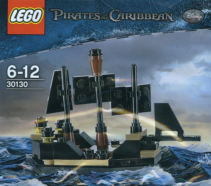 LEGO Produktset 30130-1 -  Piraten Der Karibik: Mini Schwarz Pearl Setzen 30