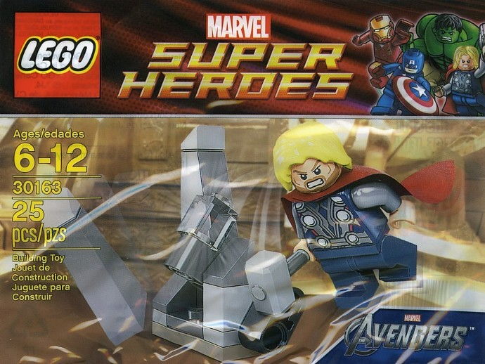 LEGO Produktset 30163-1 -  Super Heroes Thor and the Cosmic cube 30163 (japa