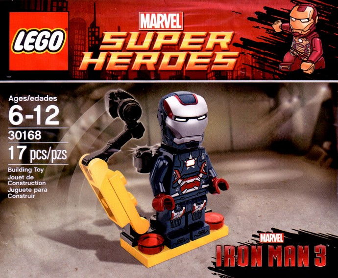 LEGO Produktset 30168-1 -  Super Heroes 30168 Iron Patriot - Gun mounting sy
