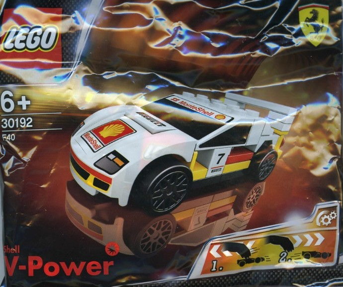 LEGO Produktset 30192-1 -  Ferrari Shell Promo 30192 Ferrari F40 Ferrari  (j